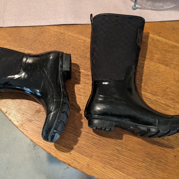 Coach rainboots - Picture 4 of 5